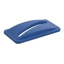 Rubbermaid Papierdeksel Blauw - Slim Jim Container 60 en 87 L