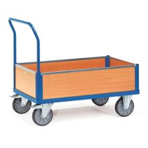 Plateauwagen met 4 Wanden 500 Kg 850x440 mm