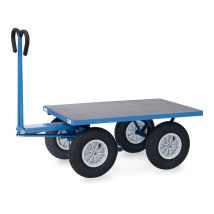 Handtrekwagen 1000 Kg 1200x800 mm Luchtbanden