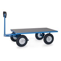 Handtrekwagen 1000 Kg 1600x900 mm Luchtbanden