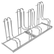 Fietsenrek 1400x710x465 mm voor 4 Fietsen Hoge Beugel