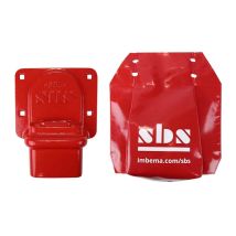 Beschermende hoes voor Trailerslot Barn Door Lock SBS