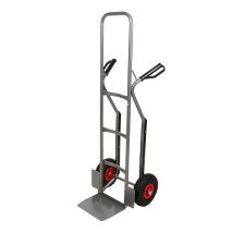 Stalen steekwagen Hummer TK-250 grijs - extra hoog 140 cm