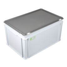 Rako bak met deksel 60 liter Grijs 600 x 400 x 340 mm