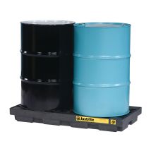 Modulaire Kunststof Lekbak EcoPolyBlend 91 Liter voor 2 Drums