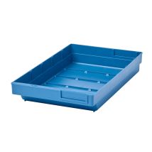 Stellingbak 424 Blauw 400x240x65 mm 18 Stuks