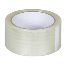 Tape PP Hotmelt transparant 50 mm x 66 meter - 25my