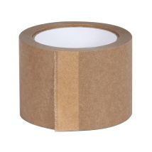 Papiertape 75 mm x 50 meter Bruin