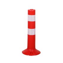 Verkeerspaal Rood/Wit Flexibel PU 45 cm