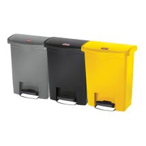 Rubbermaid Pedaalcontainer Front Step 30 L - Kleur naar Keuze