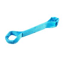 Tussenband 50 mm blauw met versterke lussen 35 cm lengte