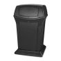 Rubbermaid Container Zwart  2 Openingen 170,3 Liter