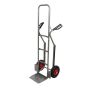 Stalen steekwagen Hummer TK-250 grijs - extra hoog 140 cm