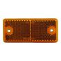 Reflector Plak/Schroef Hella Oranje Rechthoek 94x44 mm 