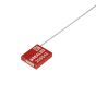 Cableseal rood aluminium huis Ø1,5 x 300 mm- medium security