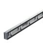 Staafjesrail compact 43 mm aluminium + PVC lengte 3M