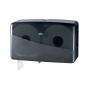 Euro Pearl Black jumbo duo-mini toiletrolhouder