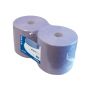 Industriepapier 2-laags  Recycled Blauw 26 cm x 380 m - Pak 2 rol