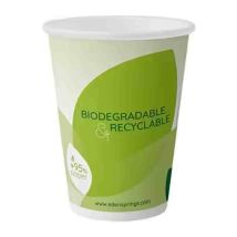 Drinkbeker Karton Eden Bio-gecoat 200 ml groen/wit - 1000 stuks 1